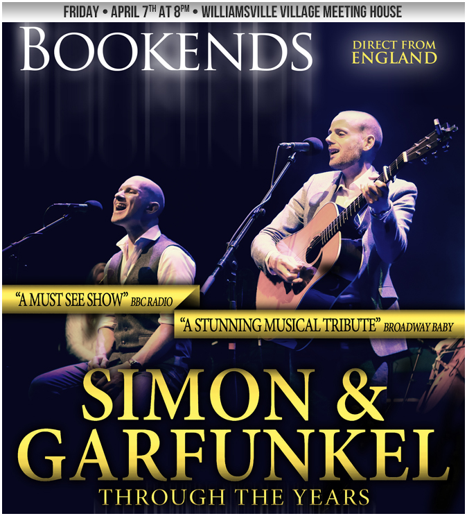 Bookends concert poster
